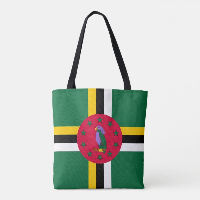 Bolsa Tote Dominica Flag (Verso)