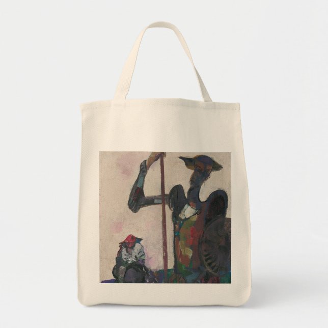 Bolsa Tote Don Quixote e Sancho (Frente)