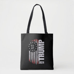 Bolsa Tote Donald Trump 2024 Votação 45 47 Americano