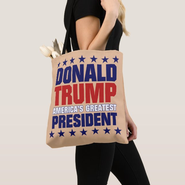 Bolsa Tote Donald Trump - PRESIDENTE de AMÉRICA o GRANDE (Close Up)
