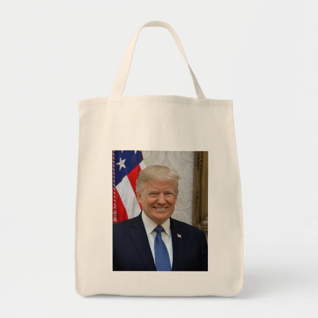 Bolsa Tote Donald Trump Presidente dos EUA Casa Branca MAGA 2 (Frente)