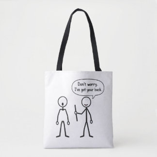 Bolsa Tote Don't Worry. I've Got Your Back