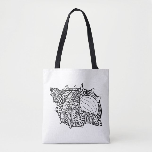 Bolsa Tote Doodle inspirado 2 (Frente)