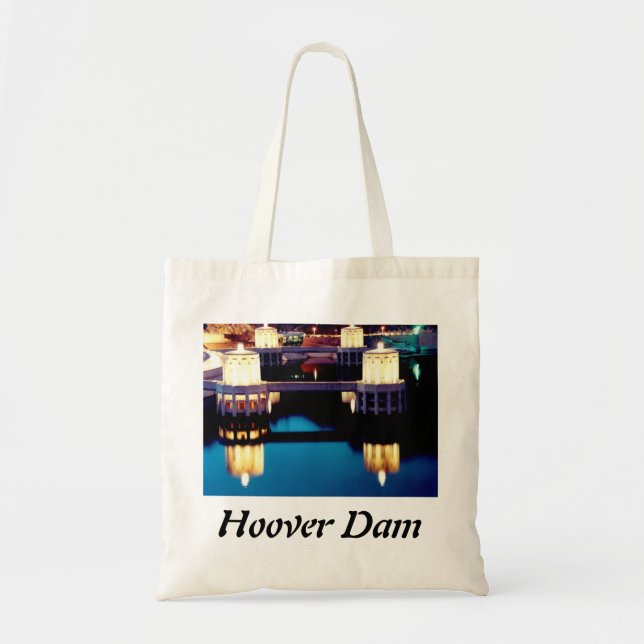 Bolsa Tote doodles 746, barragem Hoover (Frente)