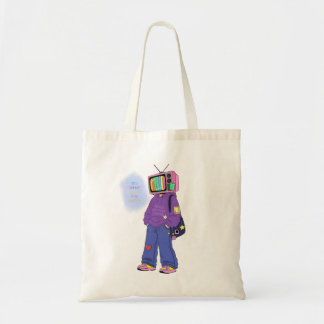 Bolsa Tote Dopamina de TV retrô