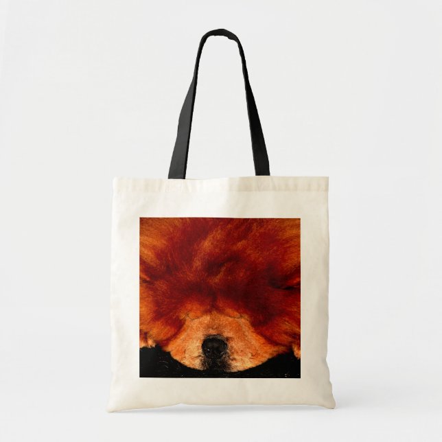 Bolsa Tote Dormindo Chow Chow Bti (Frente)