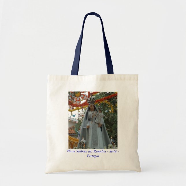 Bolsa Tote Dos Remédios de Saco Nossa Senhora - saco do (Frente)