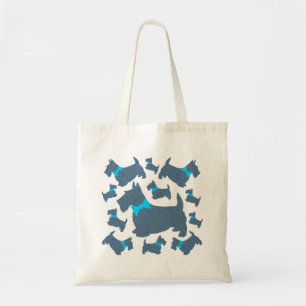 Bolsa Tote Dos Scotties sacola louca abundante