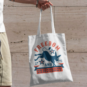 Bolsa Tote Dotação Democrata Donkey