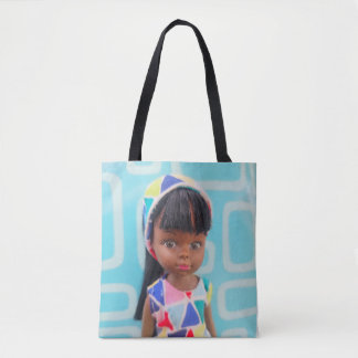 Bolsa Tote Dottie Geometria Colorida