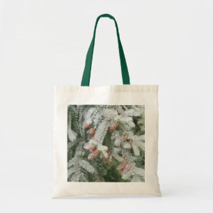 Bolsa Tote Douglas Fir coberto com gelo