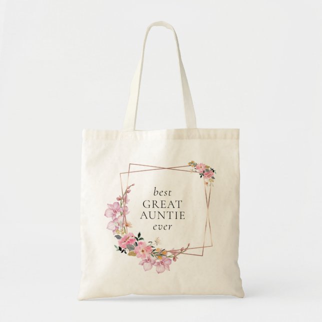 Bolsa Tote Dourada, cor-de-rosa, direita personalizada (Frente)