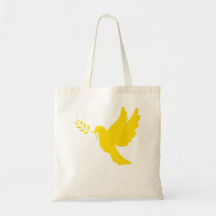 Bolsa Tote Dourada Doença da Ucrânia