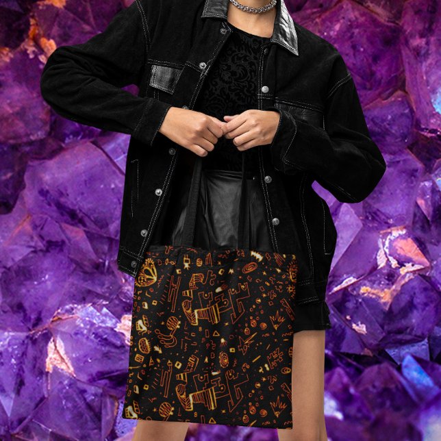 Bolsa Tote Dourado Groové Preto Verde (Criador carregado)