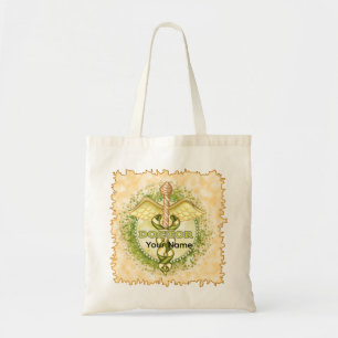 Bolsa Tote Doutor Caduceu de Ouro