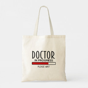 Bolsa Tote Doutor Progresso Por Favor Aguarde Engraçado Esco