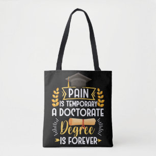 Bolsa Tote Doutorado Dissertation Defense PhD Graduação