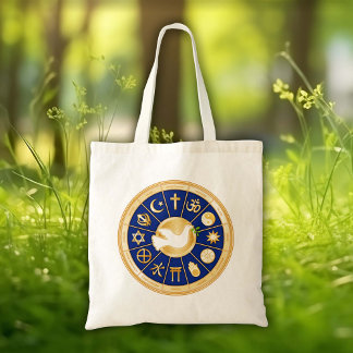 Bolsa Tote Dove of Peace