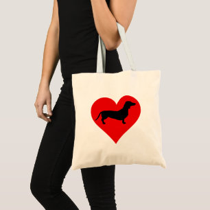 Bolsa Tote Doxie Love