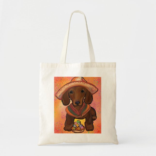 Bolsa Tote Doxie Vermelho (Frente)