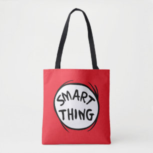 Bolsa Tote Dr. Seuss Coisa Dois - Coisa Inteligente