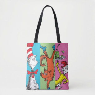 Bolsa Tote Dr. Seuss Fatia de Personagem