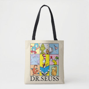 Bolsa Tote Dr. Seuss Histórias Gráficas