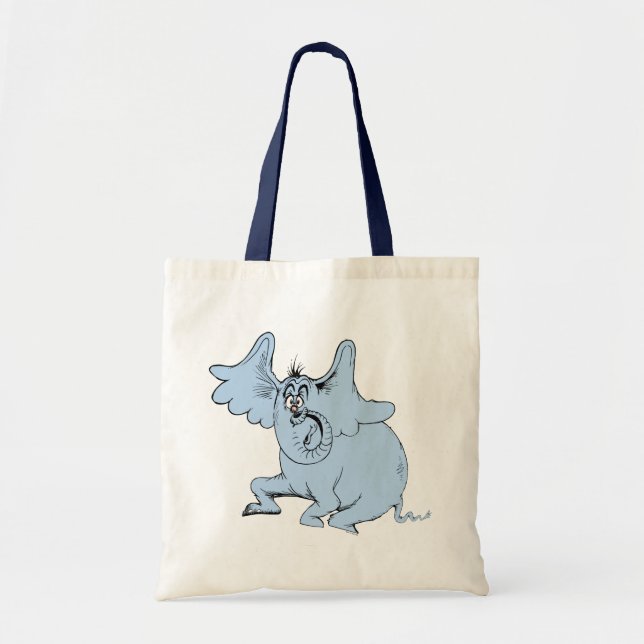 Bolsa Tote Dr. Seuss | Horton e Speck de Poeira (Frente)