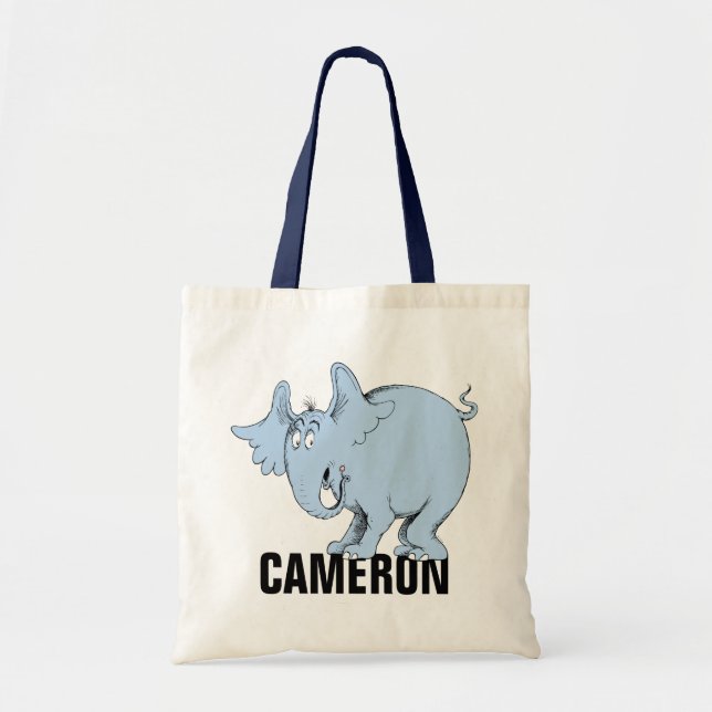 Bolsa Tote Dr. Seuss | Horton Ouviu Quem (Frente)