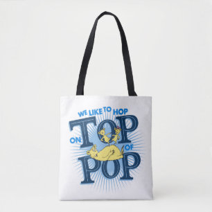 Bolsa Tote Dr. Seuss Nós Gostamos de Pular em Cima de Pop