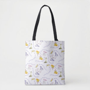 Bolsa Tote Dr. Seuss "Oh, os Lugares aonde Você Irá!"