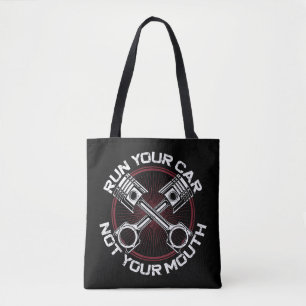 Bolsa Tote Drag Racing Race Car Vintage Executar Seu Carro Nã