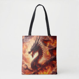 Bolsa Tote Dragão