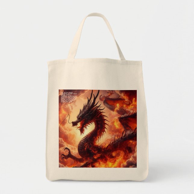 Bolsa Tote Dragão (Frente)