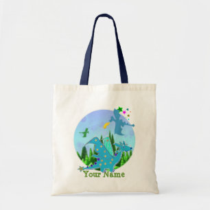 Bolsa Tote Dragão azul legal