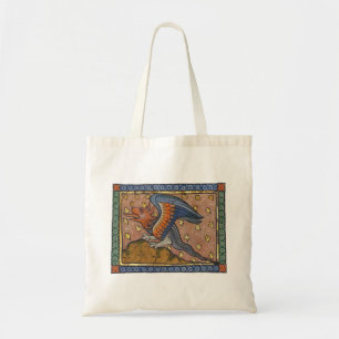Bolsa Tote Dragão Bestiário Medieval c. 1270