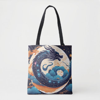 bolsa tote dragão da lua