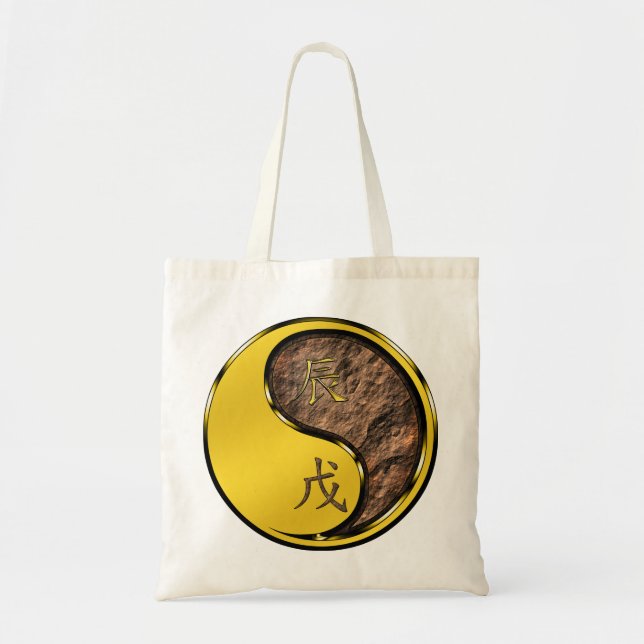 Bolsa Tote Dragão da Terra (Frente)