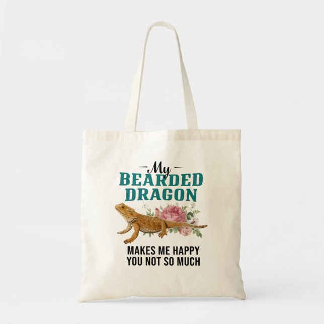 Bolsa Tote Dragão de Cubo (Frente)