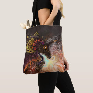 Bolsa Tote Dragão do Spitter de Fogo