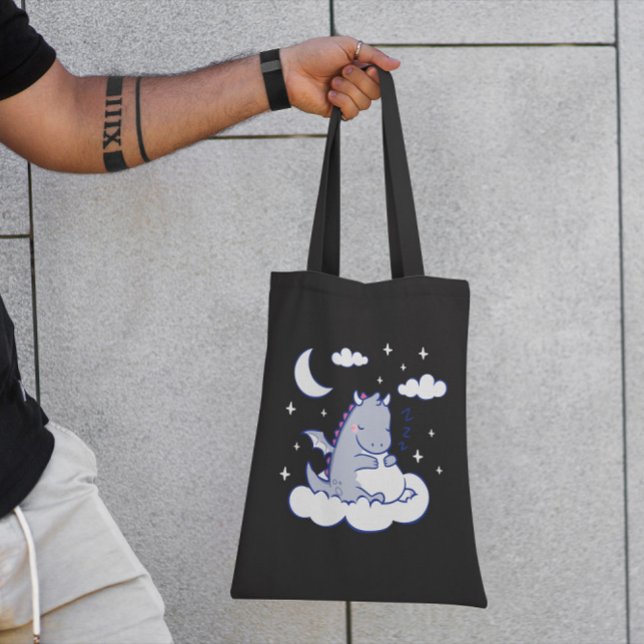 Bolsa Tote Dragão Sonolento (Criador carregado)