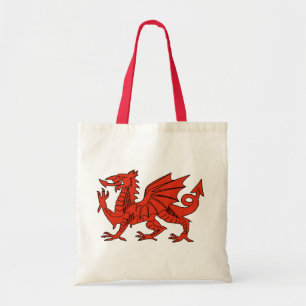 Bolsa Tote Dragão vermelho