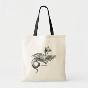 Bolsa Tote Dragão voado de Historiæ Serpentum e de Draconum