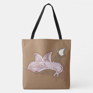 Bolsa Tote Dragão Voando