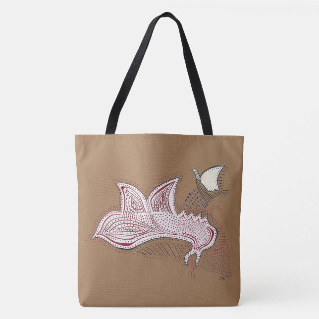Bolsa Tote Dragão Voando (Frente)