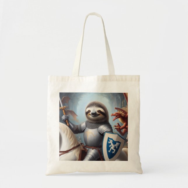 Bolsa Tote Dragões de Combate de Lloth Knight (Frente)