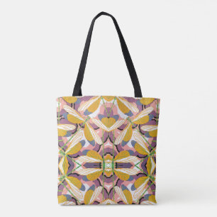 Bolsa Tote Dragões de Jardim Pochoir Jazz Art Déco Vintage