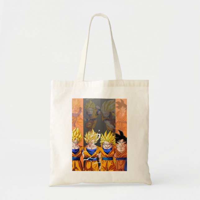 Bolsa Tote Dragon Balll Z Todos Os Produtos Perfeitamente Pre (Frente)