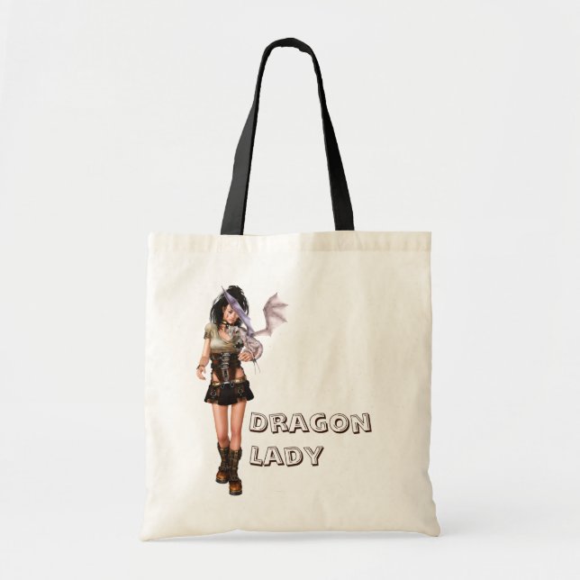 Bolsa Tote Dragon Lady Bag (Frente)