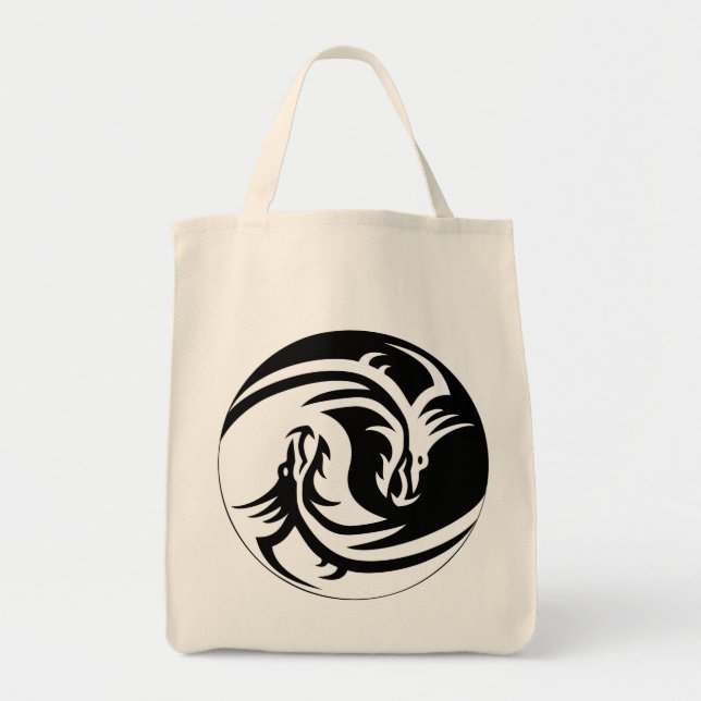 Bolsa Tote Dragon Yin Yang Bag (Frente)